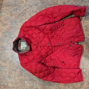 Womens Eddie Bauer, red, medium, goose down jacket